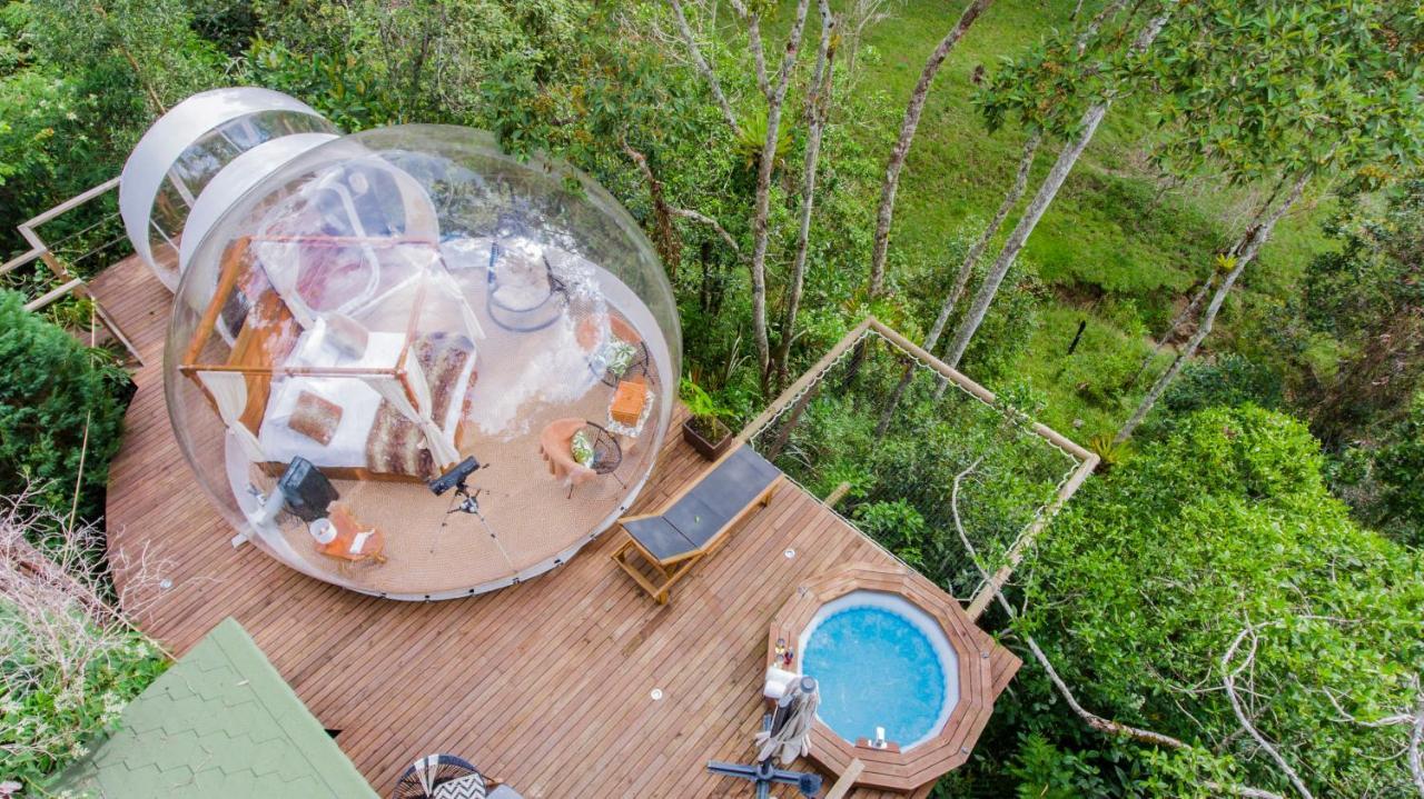 Bubblesky Glamping Guatape Hotel Exterior photo