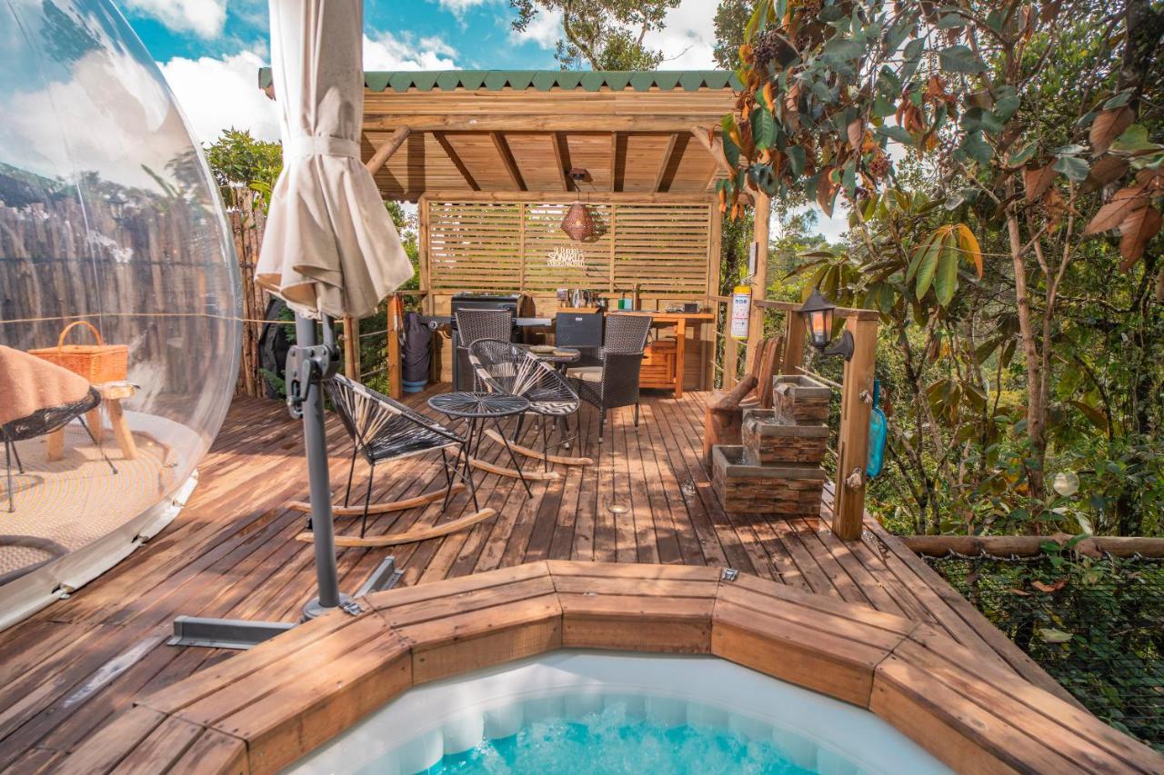 Bubblesky Glamping Guatape Hotel Exterior photo